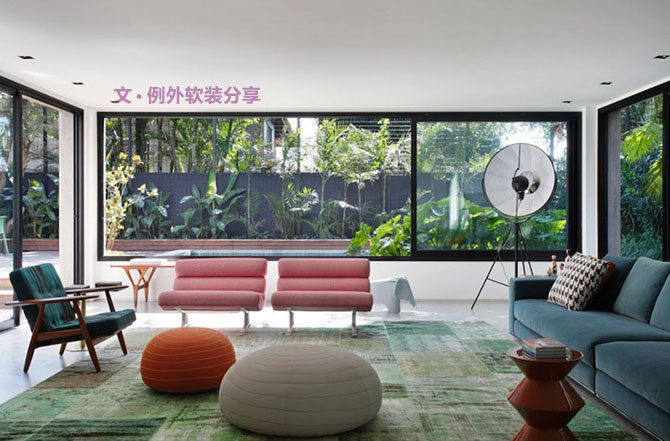 約會(huì)色彩—開放式現(xiàn)代簡約軟裝設(shè)計(jì)住宅