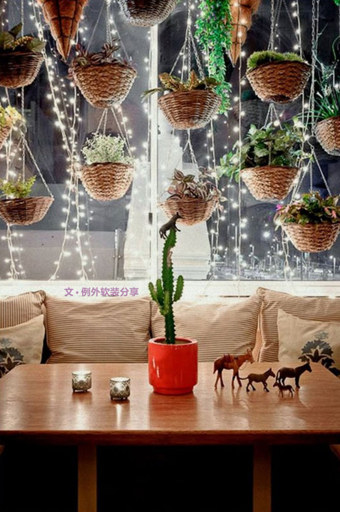 這種任性的綠植新玩法，你值得一試！-別墅設計,軟裝設計,室內設計,豪宅設計,深圳例外軟裝設計公司