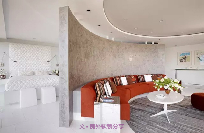 妙用隔斷，六種室內設計方式讓家多一點驚喜-別墅設計_軟裝設計_室內設計_豪宅設計-深圳例外軟裝設計公司